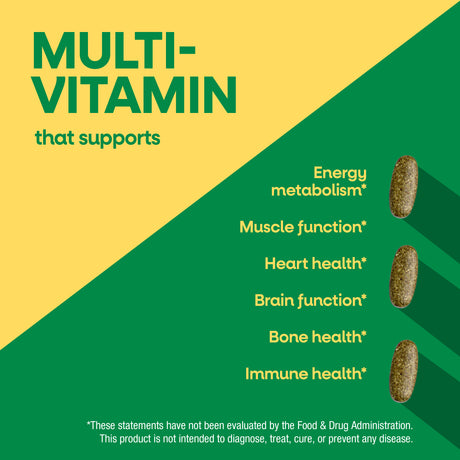 <{%MAIN2_12112%}>Nature's Way® | Alive! Men's Garden Goodness Complete Multivitamin
