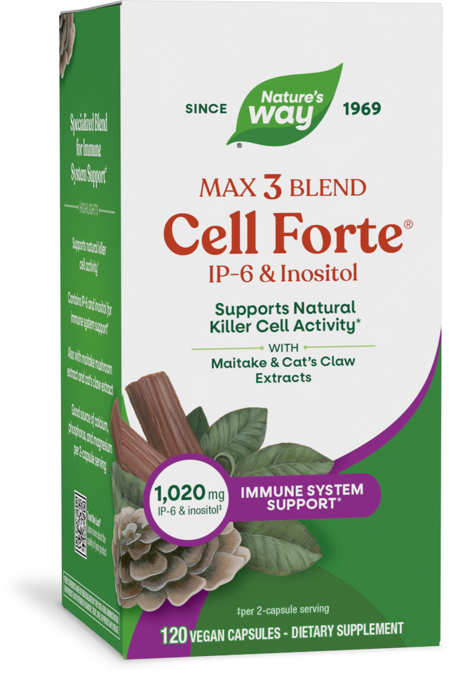 <{%PRIMARY_05812%}>Nature's Way® | Cell Forté MAX3, 120 capsules