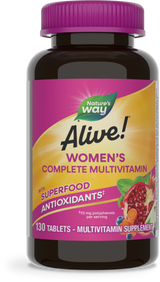 <{%PRIMARY_13710%}>Nature's Way® | Alive! Women's Complete Multivitamin, 130 tablets