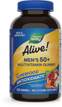 <{%PRIMARY_14067%}>Nature's Way® | Alive! Men's 50+ Gummy Multivitamin, 150 gummies, Fruit