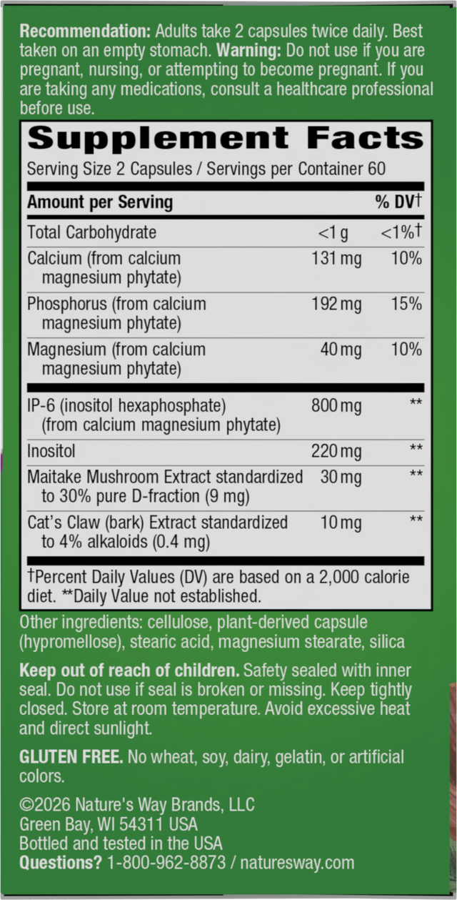 <{%360IMAGE1_05812%}>Nature's Way® | Cell Forté MAX3 - right side of pack