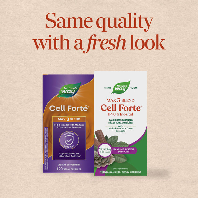 <{%MAIN1_05812%}>Nature's Way® | Cell Forté MAX3 - package updates old to new