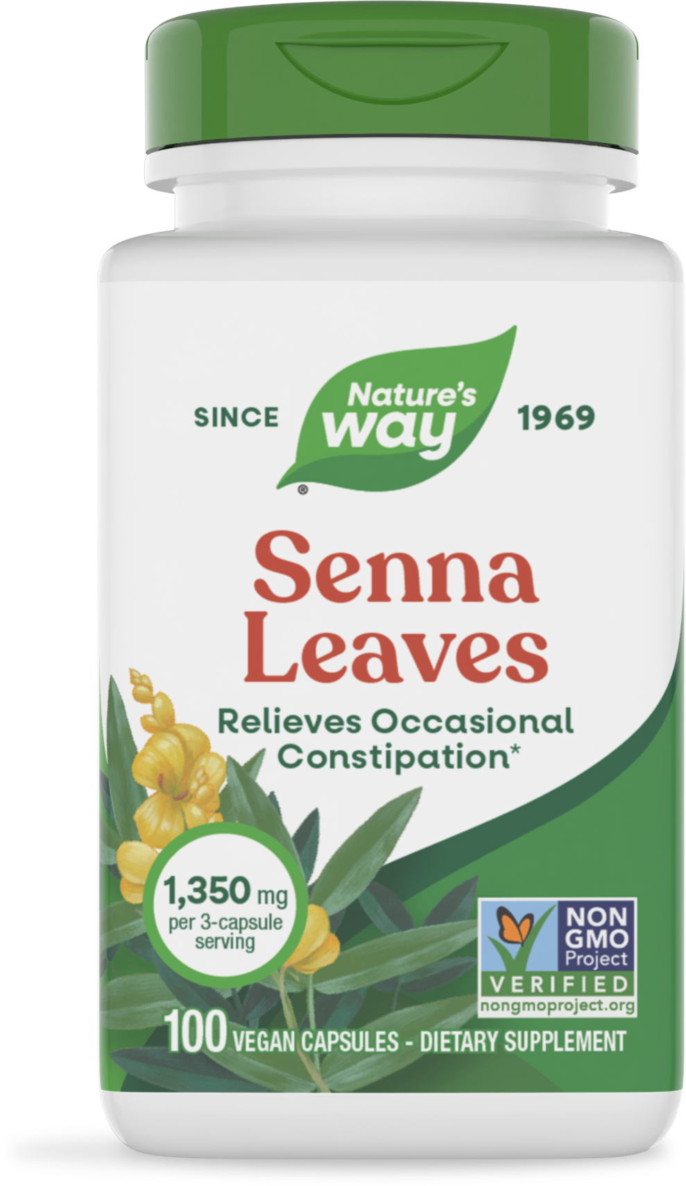 <{%PRIMARY_17000%}>Nature's Way® | Senna Leaves, 100 capsules