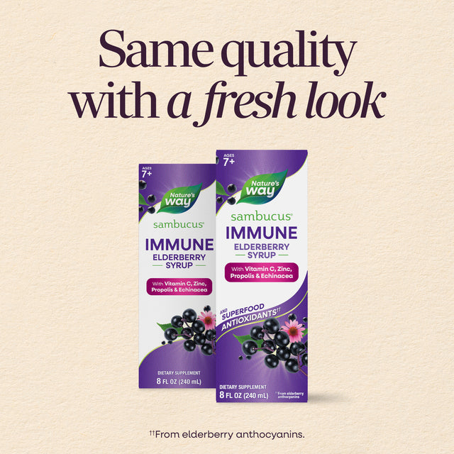 <{%MAIN8_15333%}>Nature's Way® | Sambucus Immune Elderberry Syrup