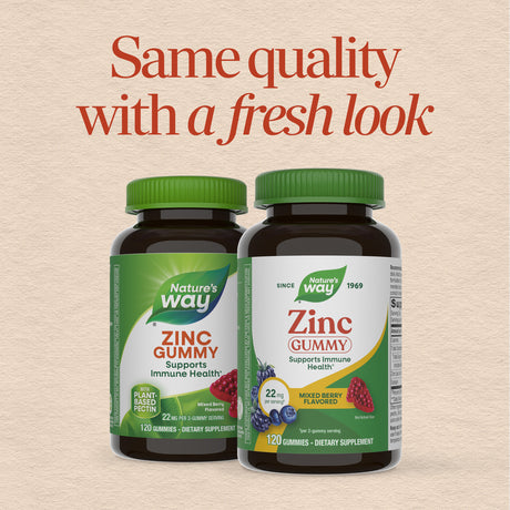 <{%MAIN1_13701%}>Nature's Way® | Zinc Gummies