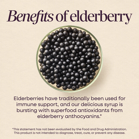 <{%MAIN10_15331%}>Nature's Way® | Sambucus Zero Sugar Traditional Elderberry Immune Syrup