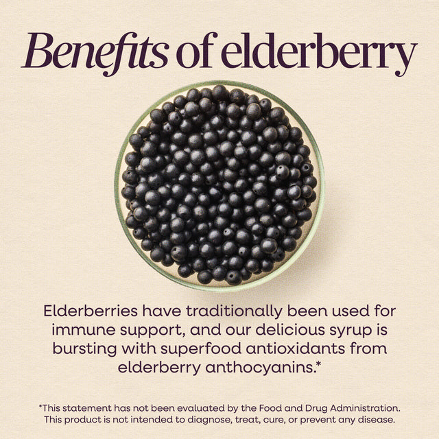 <{%MAIN10_15331%}>Nature's Way® | Sambucus Zero Sugar Traditional Elderberry Immune Syrup