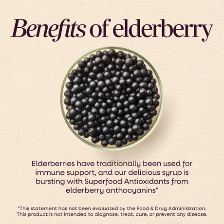 <{%MAIN3_15797%}>Nature's Way® | Sambucus Organic Traditional Elderberry Immune Syrup for Kids