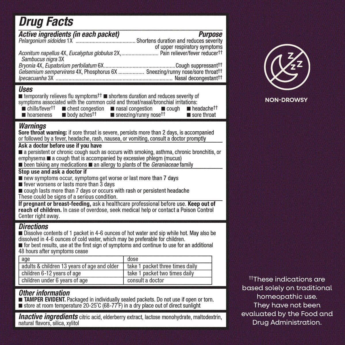 <{%MAIN5_15182%}>Nature's Way® | Sambucus Cold+Flu Relief Elderberry Hot Drink