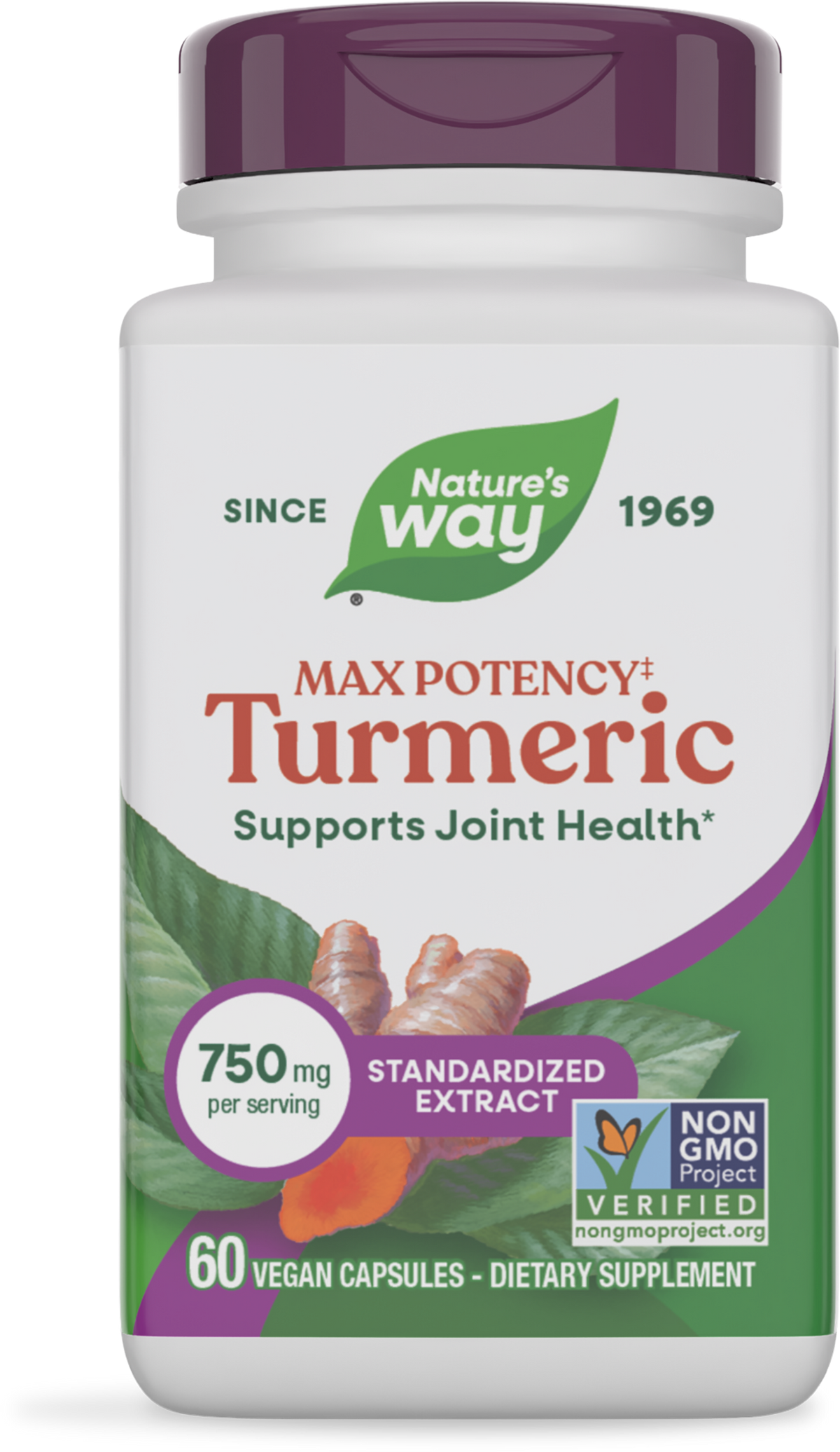 <{%PRIMARY_10260%}>Nature's Way® | Turmeric Max Potency, 60 capsules