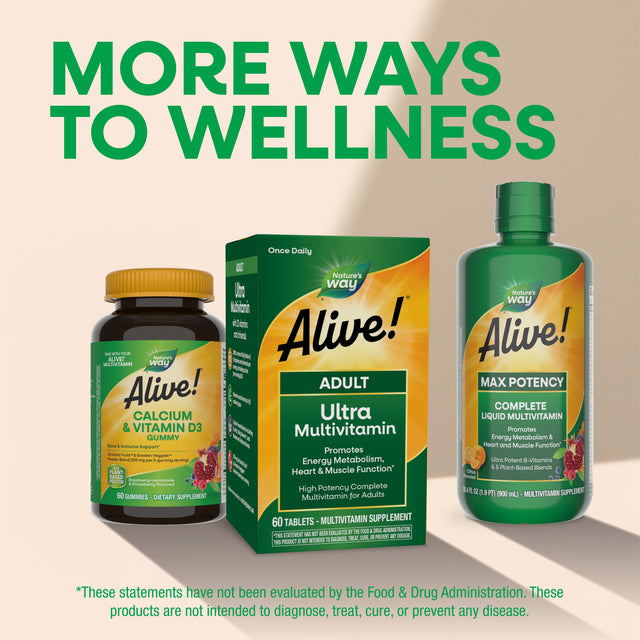 <{%MAIN6_15679%}>Nature's Way® | Alive! Adult Ultra Multivitamin
