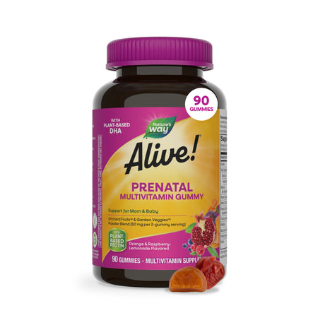 <{%MAIN7_10488%}>Nature's Way® | Alive! Daily Support Prenatal Gummy Multivitamin