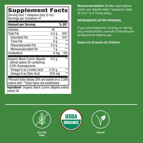 <{%MAIN5_12322%}>Nature's Way® | Organic Black Seed Oil
