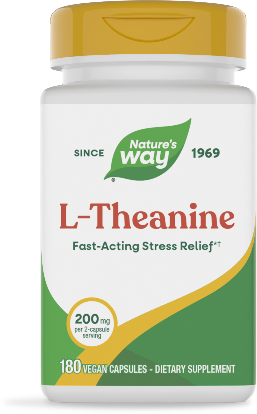 <{%PRIMARY_09550%}>Nature's Way® | L-Theanine, 180 capsules