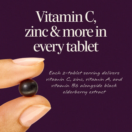 Sambucus Elderberry Kids Immune Chewable Supplement Facts