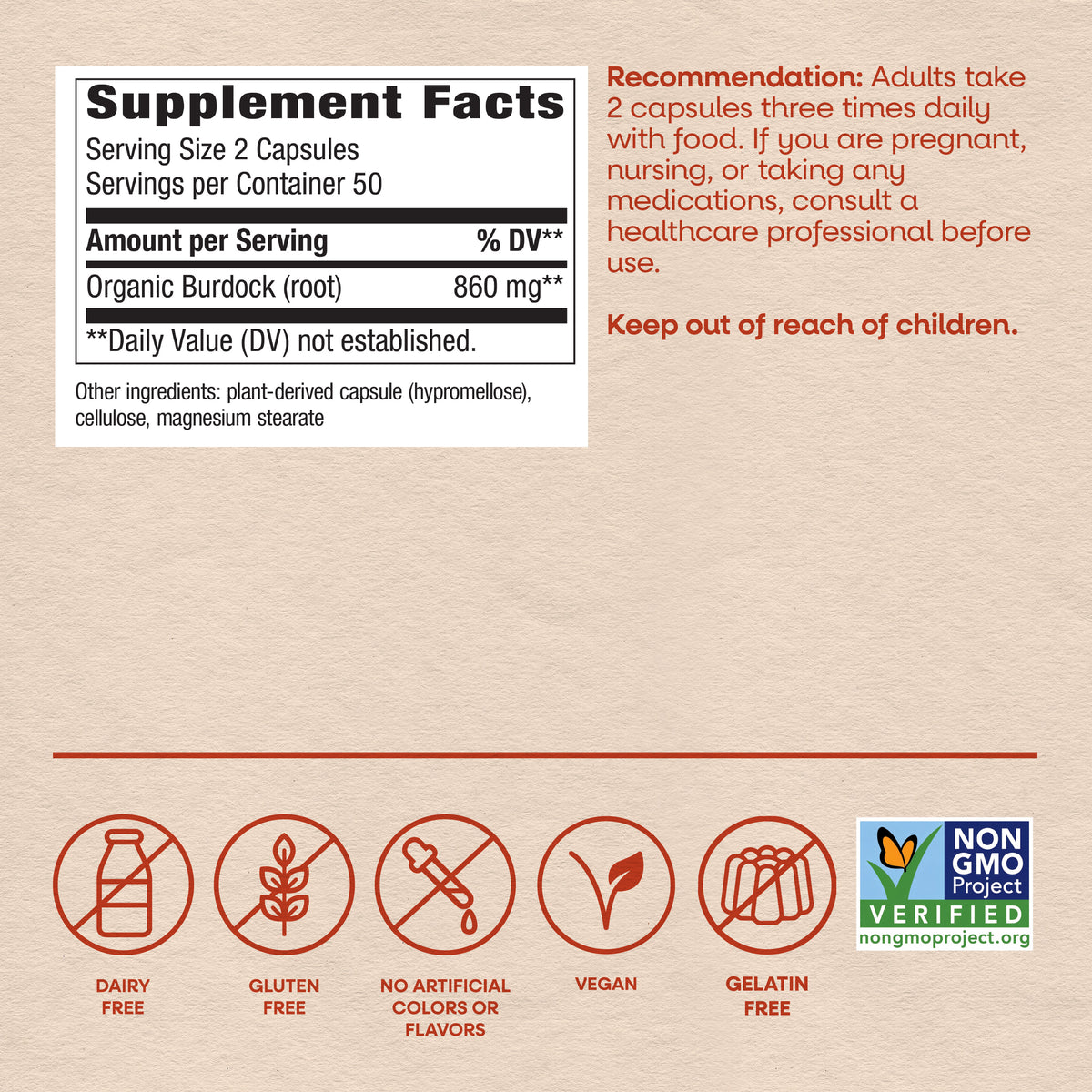 <{%MAIN4_11200%}>Nature's Way® | Burdock Root