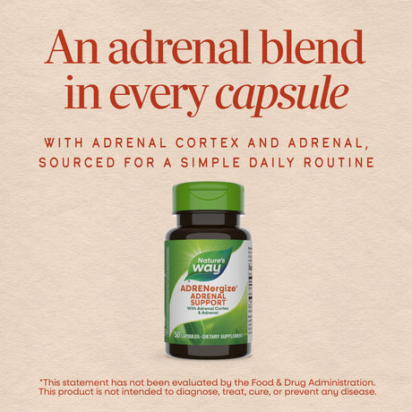 <{%MAIN2_04085%}>Nature's Way® | ADRENergize Adrenal Support