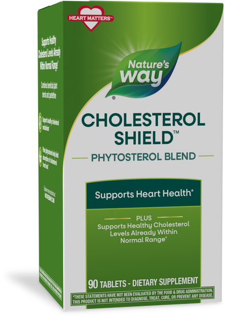 <{%PRIMARY_05519%}>Nature's Way® | Cholesterol Shield, 90 tablets