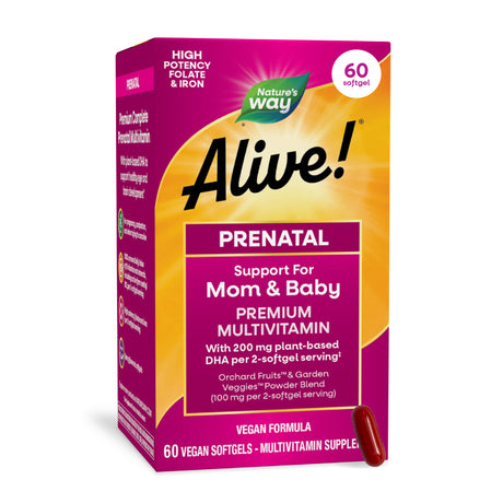 <{%MAIN7_11209%}>Nature's Way® | Alive! Premium Prenatal Multivitamin