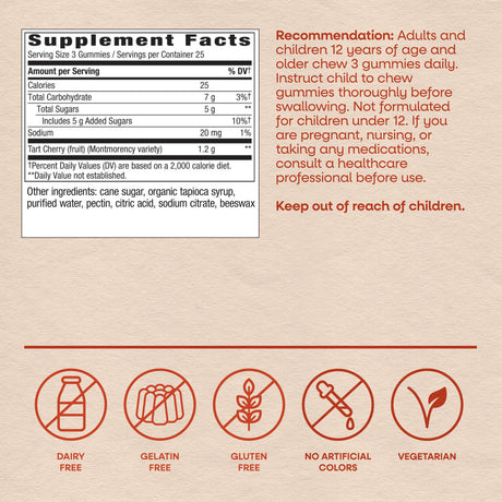 <{%MAIN4_10809%}>Nature's Way® | Tart Cherry Ultra Gummies