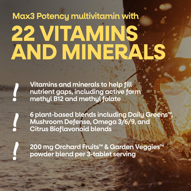 <{%MAIN11_14931%}>Nature's Way® | Alive! Max3 Potency Adult Complete Multivitamin-No Added Iron