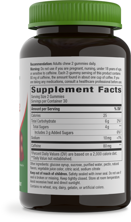 <{%360IMAGE1_16304%}>Nature's Way® | Caffeine Gummy - right side of pack