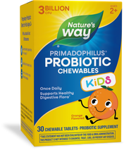 <{%PRIMARY_14242%}>Nature's Way® | Primadophilus Kids Probiotic Chewables, 30 chewables, Orange