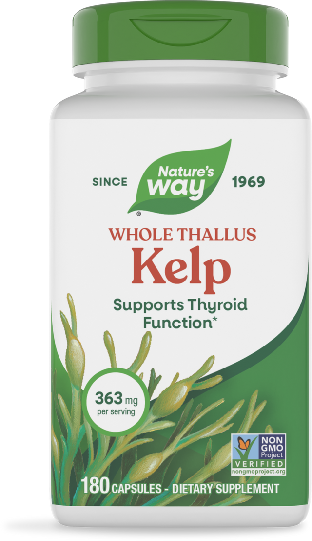 <{%PRIMARY_14508%}>Nature's Way® | Kelp, 180 capsules