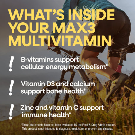 <{%MAIN12_14931%}>Nature's Way® | Alive! Max3 Potency Adult Complete Multivitamin-No Added Iron