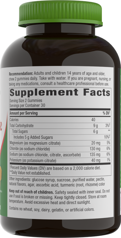 <{%360IMAGE1_16303%}>Nature's Way® | Electrolyte Gummy - right side of pack