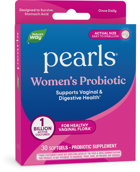 <{%PRIMARY_04213%}>Nature's Way® | Pearls Women's Probiotic, 30 softgels