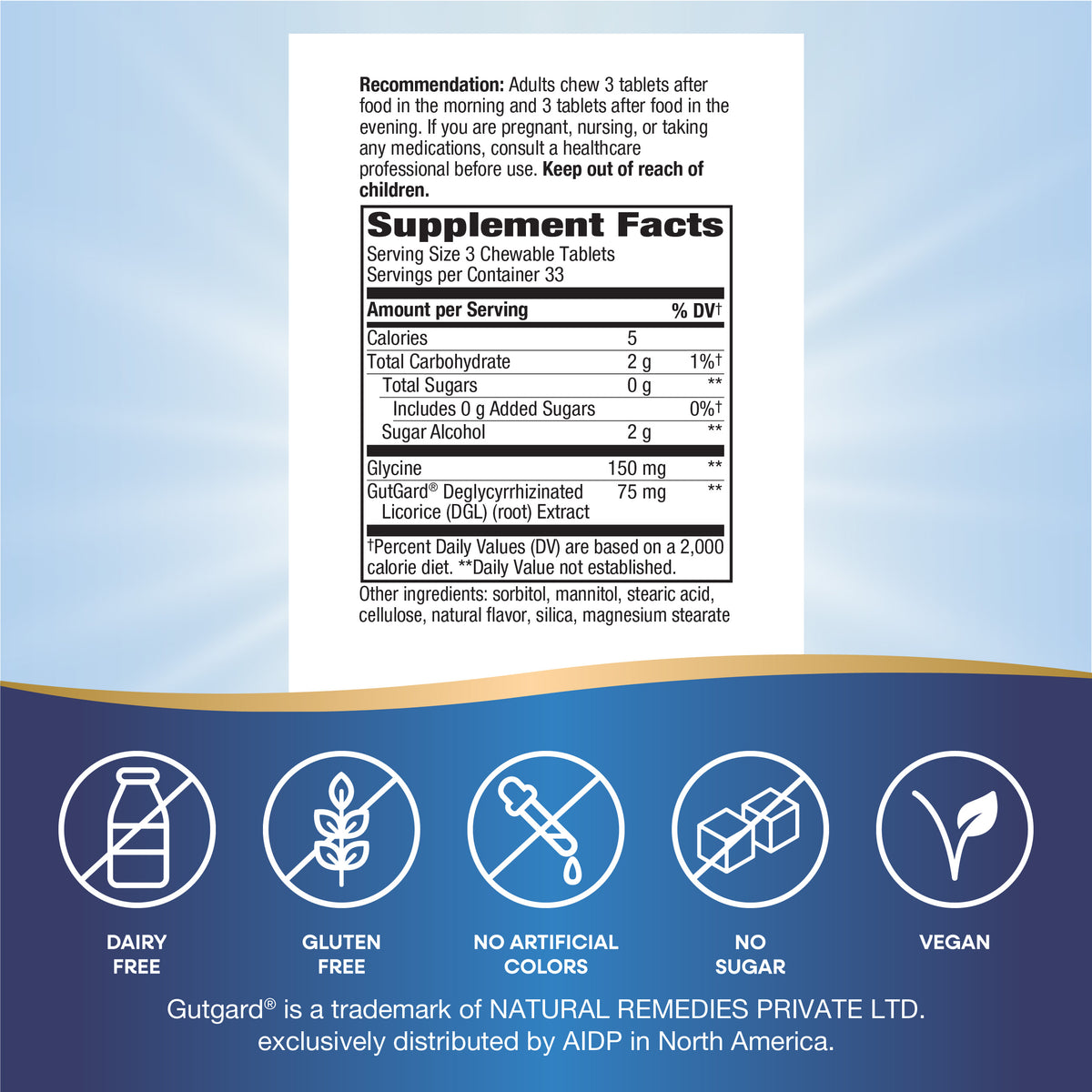 Nature's Way® | DGL Sugar Free