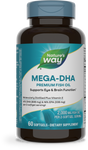 Nature's Way® | Mega-DHA Premium Fish Oil, 60 softgels