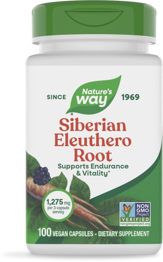 Nature's Way® | Siberian Eleuthero Root, 100 capsules