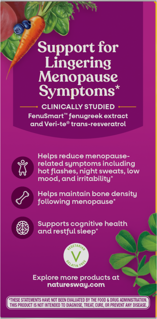 Nature's Way® | Alive! Menopause - left side of pack