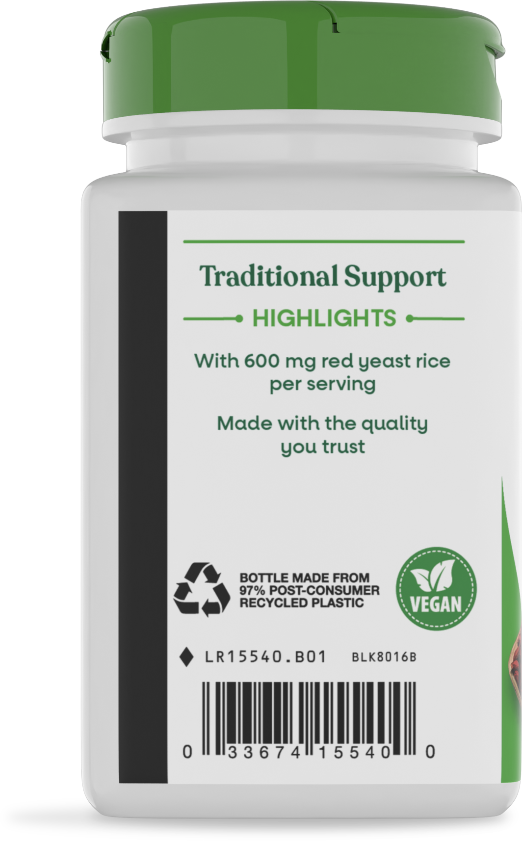 Nature's Way® | Red Yeast Rice - left side of pack