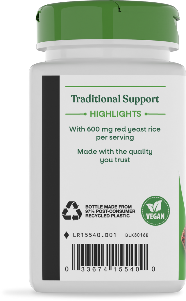 Nature's Way® | Red Yeast Rice - left side of pack
