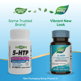 Nature's Way® | 5-HTP - package updates old to new