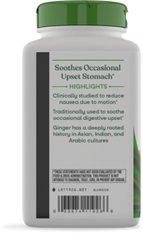 Nature's Way® | Ginger Root - left side of pack