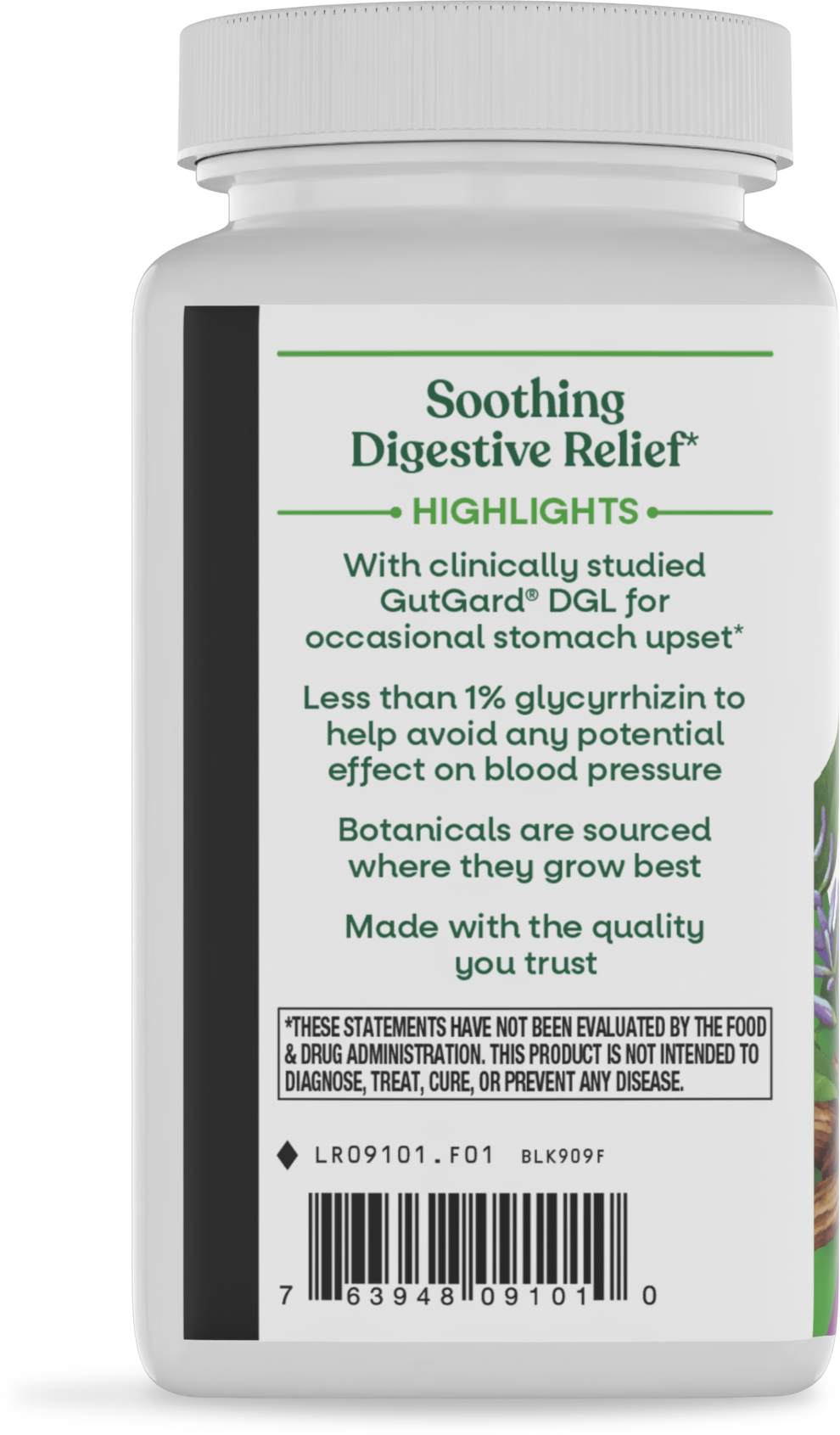 Nature's Way® | DGL Ultra - left side of pack