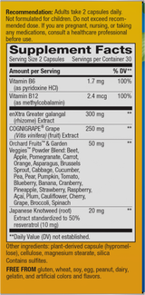 Nature's Way® | Alive! Cognitive - right side of pack