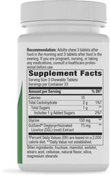 Nature's Way® | DGL - right side of pack