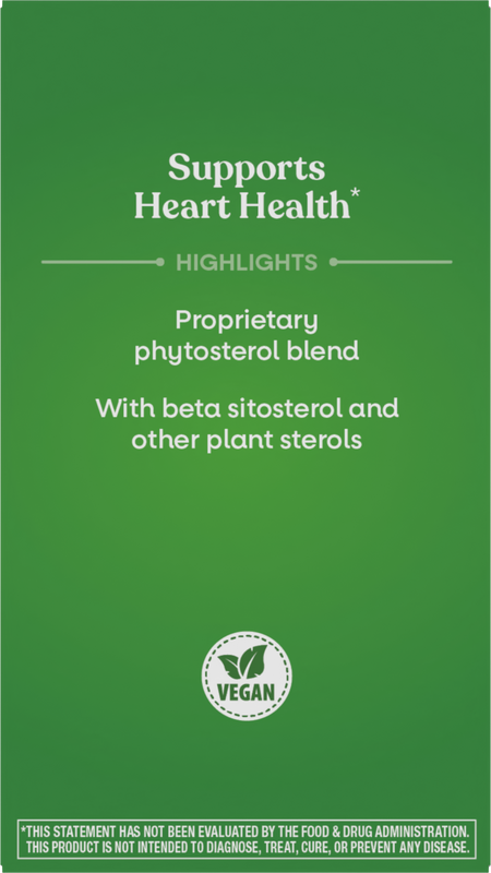 Nature's Way® | Cholesterol Shield Phytosterol Blend - back of pack