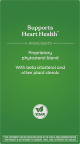 Nature's Way® | Cholesterol Shield Phytosterol Blend - back of pack