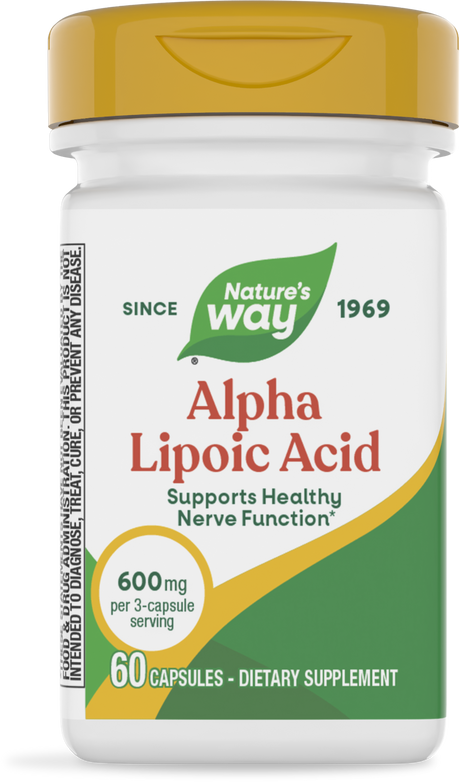 Nature's Way® | Alpha Lipoic Acid, 60 capsules