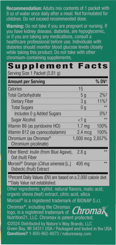 <{%360IMAGE1_14988%}>Nature's Way® | Weight Manager Drink Mix - right side of pack
