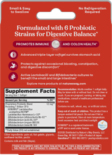 Nature's Way® | Pearls Complete Probiotic - back of pack