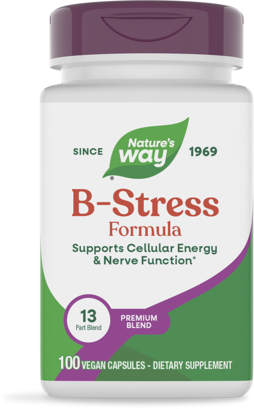 <{%PRIMARY_40631%}>Nature's Way® | B-Stress Formula, 100 capsules