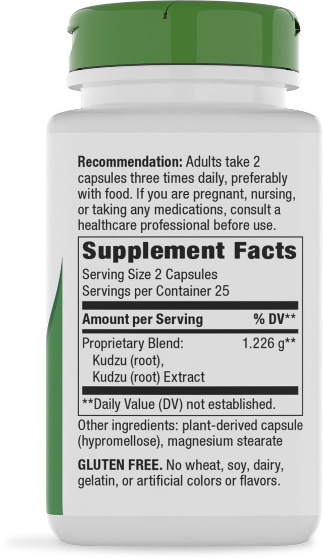 Nature's Way® | Kudzu Root - right side of pack