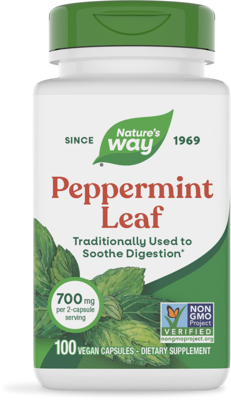 Nature's Way® | Peppermint Leaf, 100 capsules